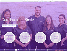 Tablet Screenshot of northernsmilesdentistry.com